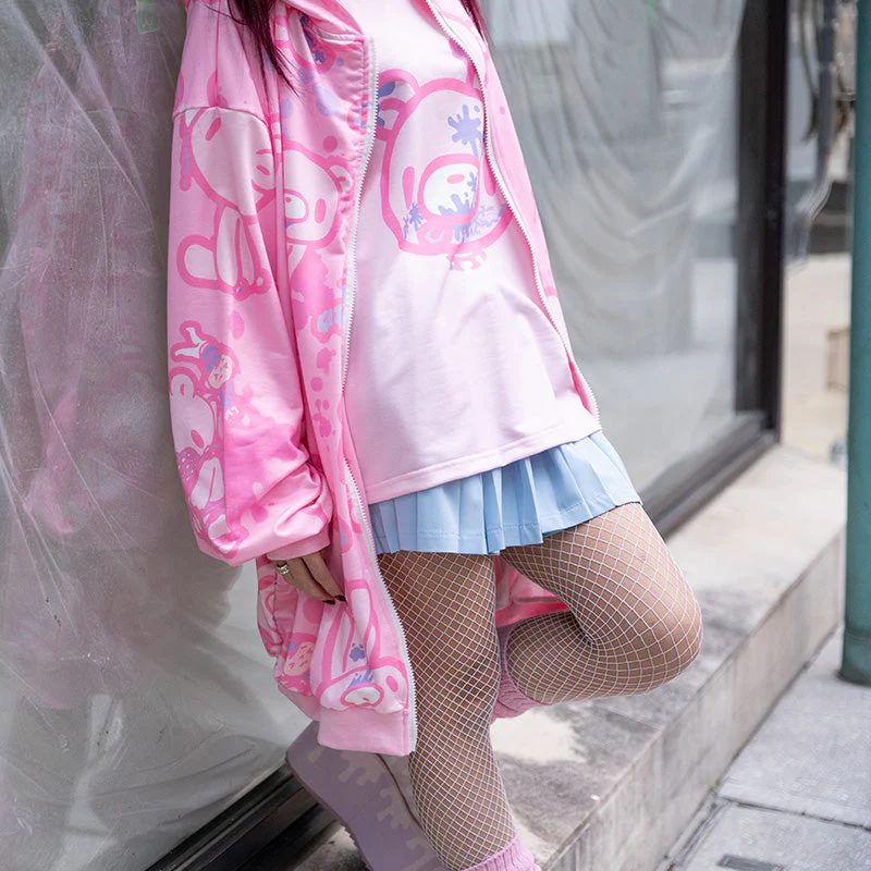 ACDC RAG x Gloomy Bear - Zip Hoodie Jacket - Image 6