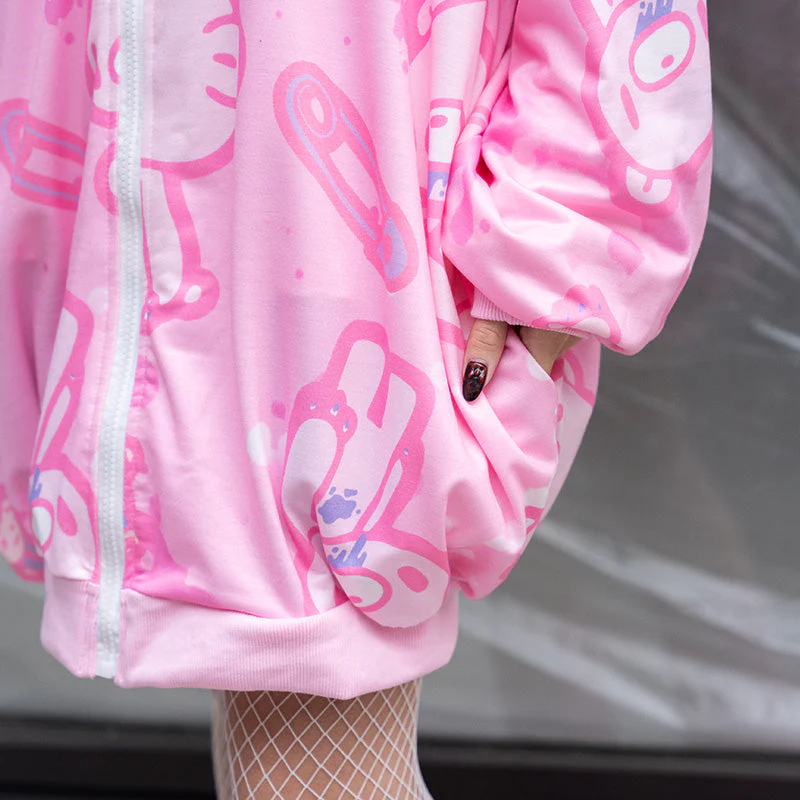 ACDC RAG x Gloomy Bear - Zip Hoodie Jacket - Image 7