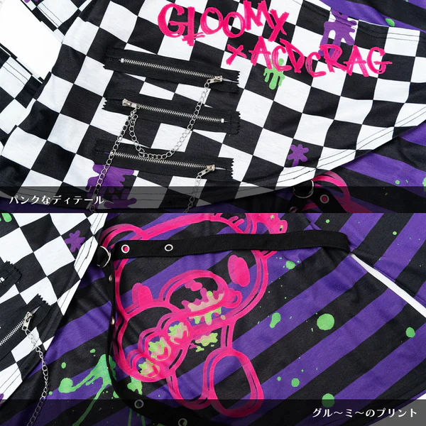 ACDC RAG x Gloomy Bear - Vivid Plus Size Long Sleeve - Image 12
