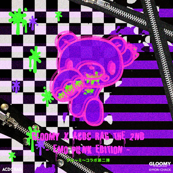ACDC RAG x Gloomy Bear - Vivid Plus Size Long Sleeve - Image 2