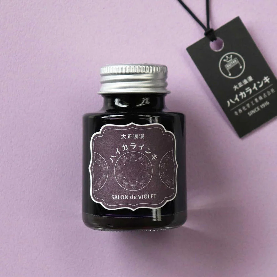 Teranishi Guitar Fountain Pen Ink - Salon de Violet - 40ml - Image 3