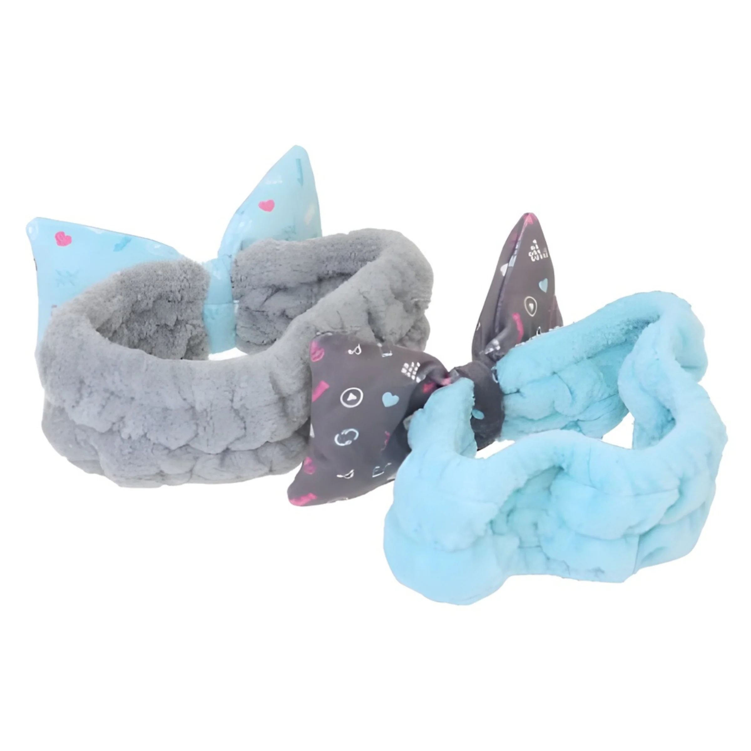 Hatsune Miku - Fluffy Plush Bow Headband - Image 4