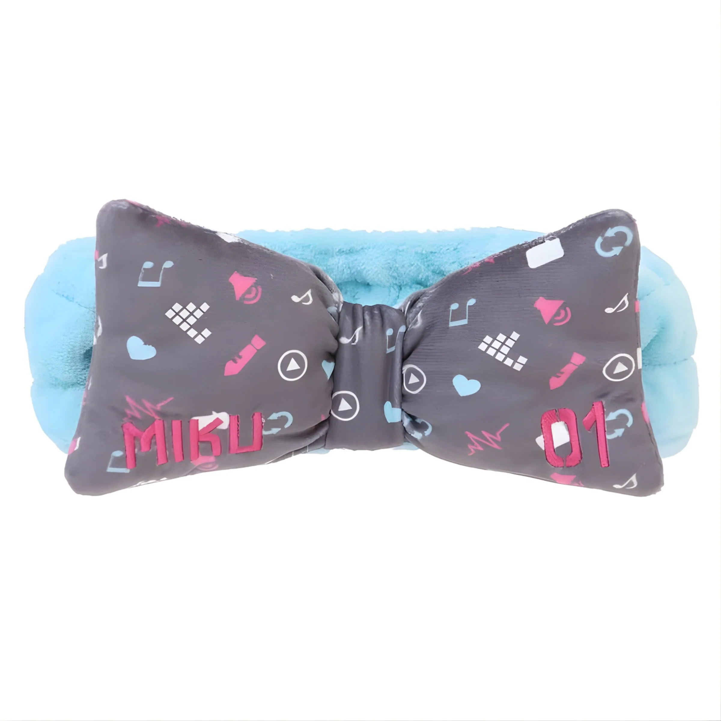Hatsune Miku - Fluffy Plush Bow Headband - Image 5