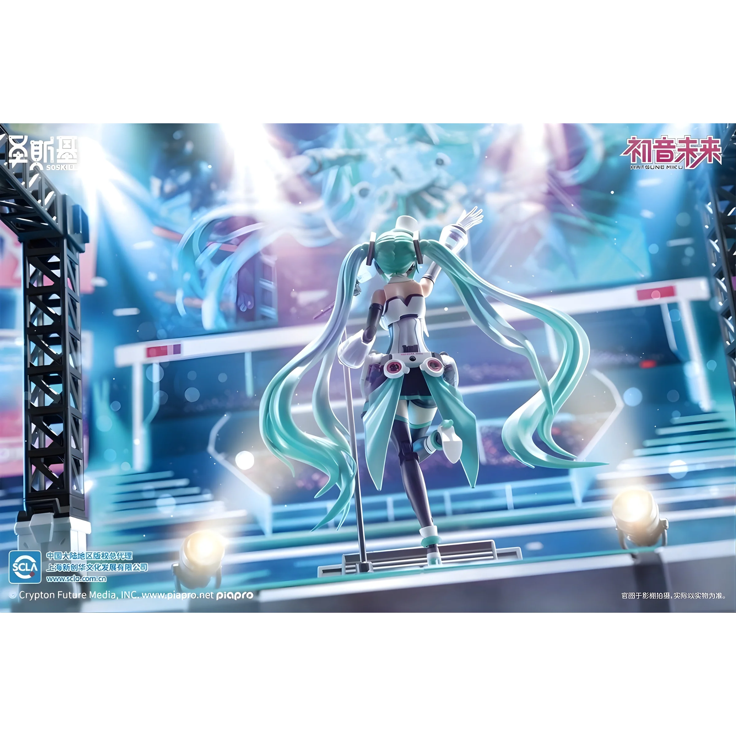 Hatsune Miku Performance Stage Model Kit - 16CM LED Concert Edition - Image 5