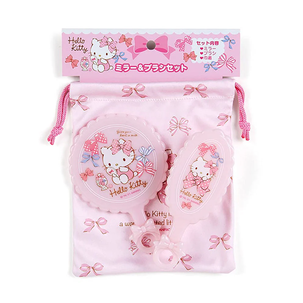 Sanrio Hello Kitty - Brush, Mirror & Comb Set - Image 3