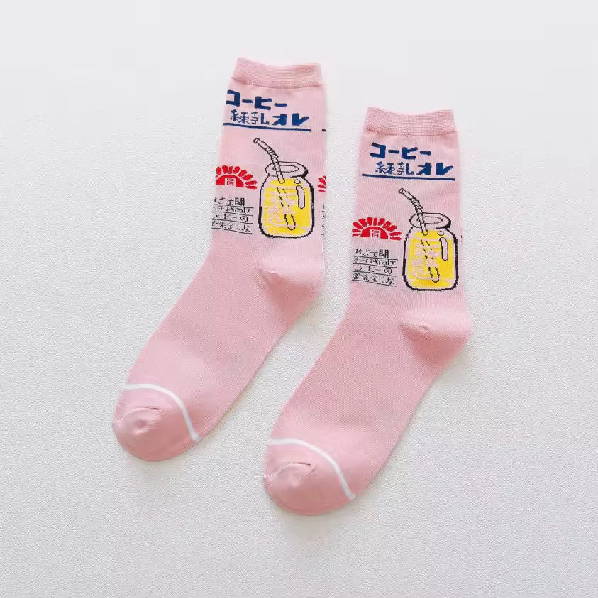 Japanese Drinks & Milk Carton Socks - Image 13