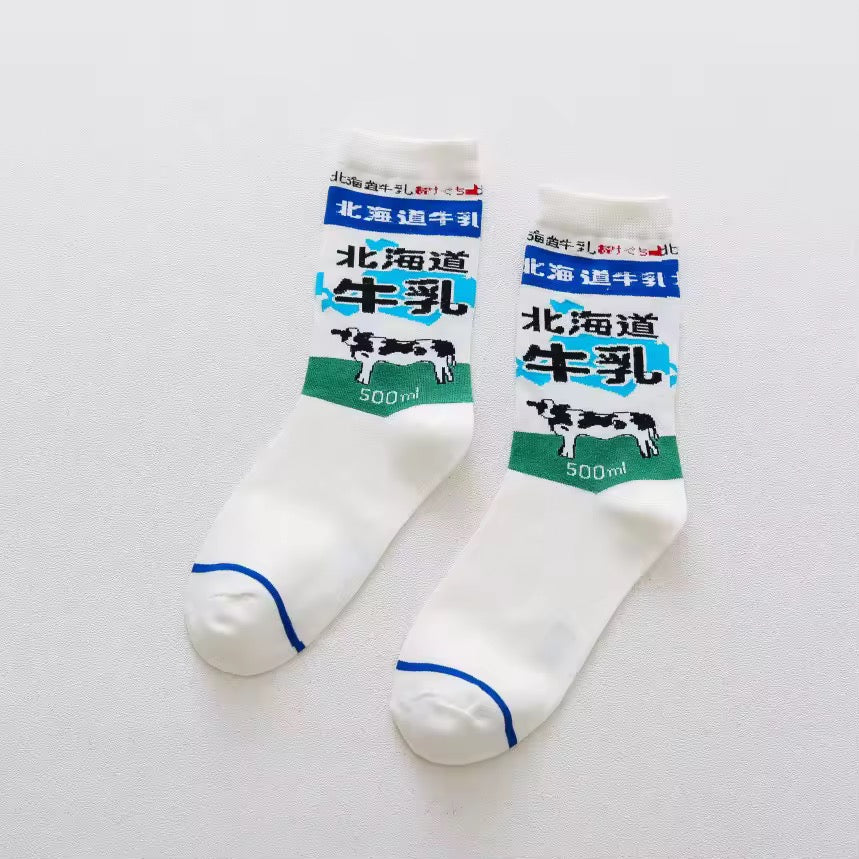 Japanese Drinks & Milk Carton Socks - Image 15