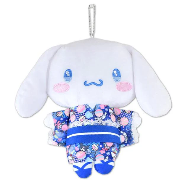 Sanrio Characters Big Plush Keychain Pouch -  Kimono Edition - Image 4