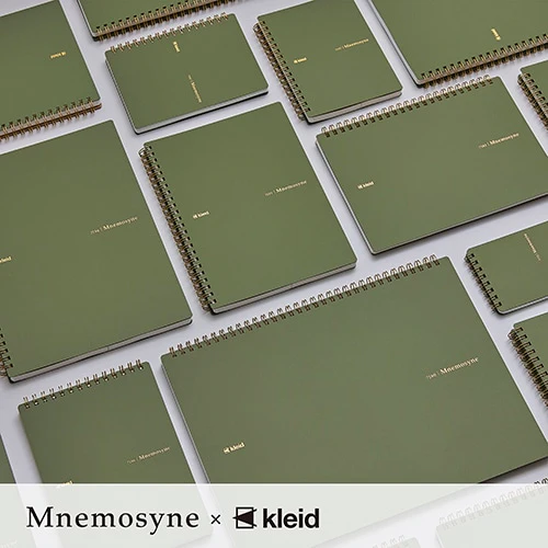Mnemosyne × Kleid Olive - A4W Notebook 7180 - Dot Grids 2mm - Image 7