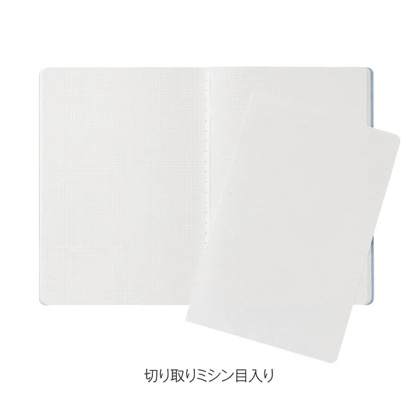 PRE-ORDER MAY! Kleid Tiny - B6 Grid Notebook - Light Blue - Image 3