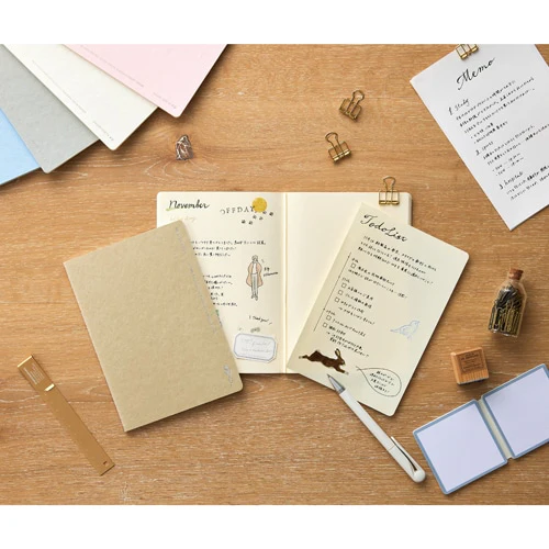 PRE-ORDER MAY! Kleid Tiny - B6 Grid Notebook - Gray - Image 8
