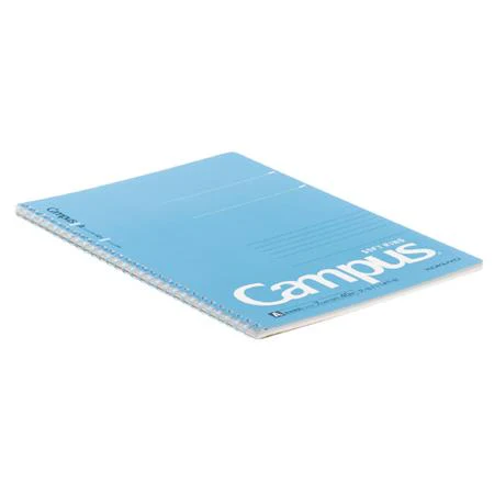 RESTOCK MAY! KOKUYO Campus - Soft Ring - B5 Notebook - 7mm Ruled Lines - 40 Sheets - Blue - Image 2