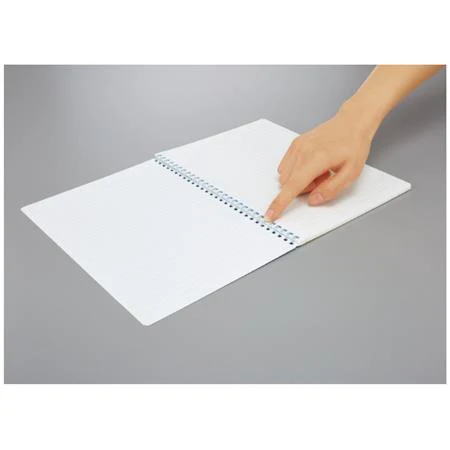 RESTOCK MAY! KOKUYO Campus - Soft Ring - B5 Notebook - 7mm Ruled Lines - 40 Sheets - Blue - Image 3