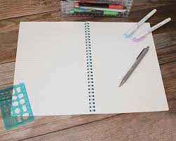KOKUYO Campus - Soft Ring - B5 Notebook - 6mm Dotted Ruled - 40 Sheets - Purple - Image 3