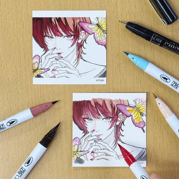 NEW! Kuretake ZIG - Clean Color Real Brush - Itsuki Set of 12 - Image 4