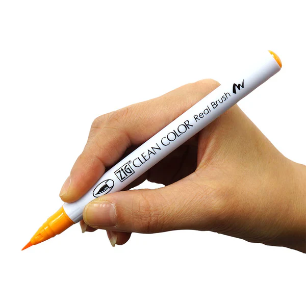 RESTOCK! Kuretake ZIG - Clean Color Real Brush Pen Markers - Pale & Tea Colours Series - Image 5
