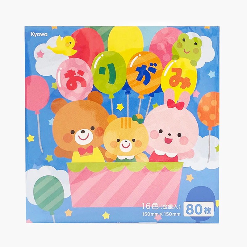 Kyowa Colorful Origami - 80 Sheets - Image 3