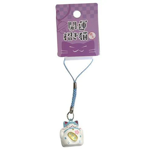 RESTOCK! Good Luck Bell Charm Maneki Neko Large - Image 3