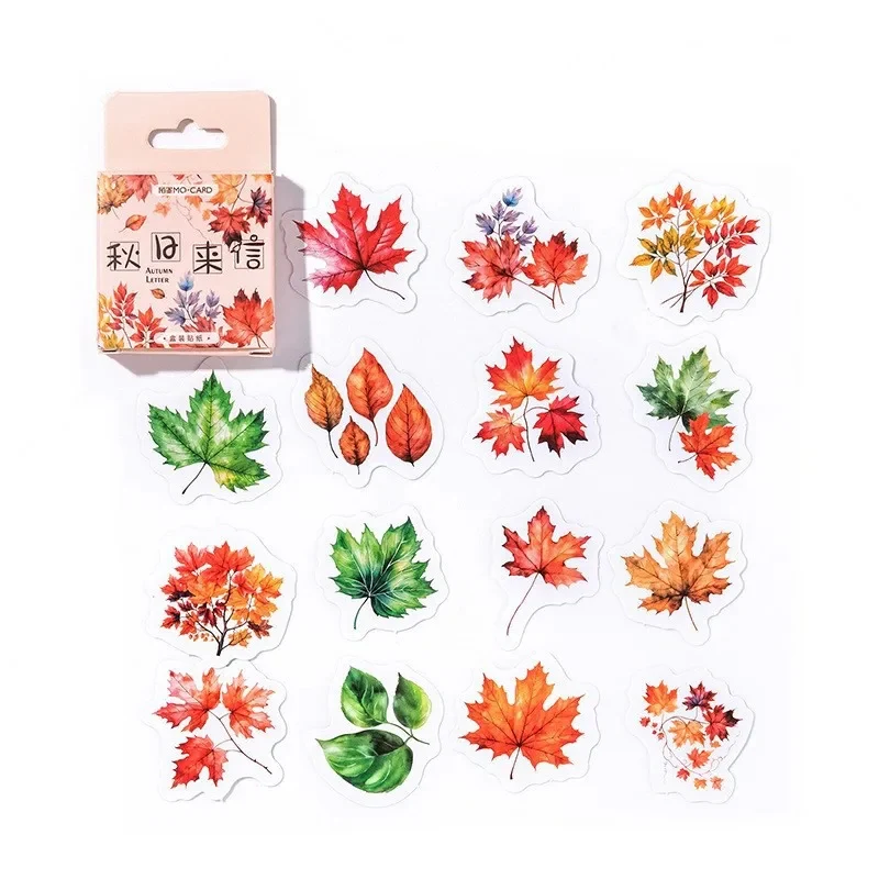 Sticker Box - Autumn Letters - 45 Stickers - Image 5