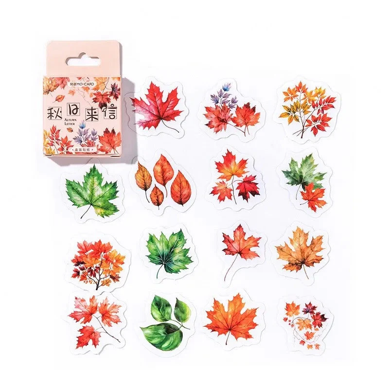 Sticker Box - Autumn Letters - 45 Stickers - Image 9