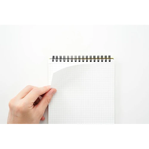 Mnemosyne × Kleide Black - A5 Notebook 165 - Lined Grids 5mm - Image 8