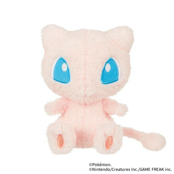 Pokémon Mew Plush 15cm - Official Sekiguchi Doll with Fluffy Texture