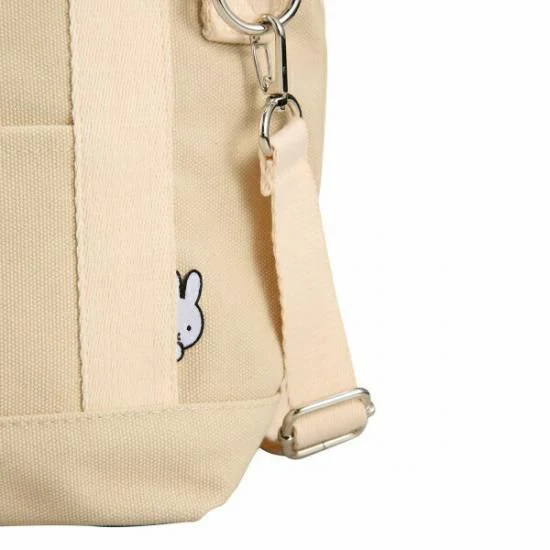Miffy Canvas Lunch Tote - Ivory Face Edition - Image 5