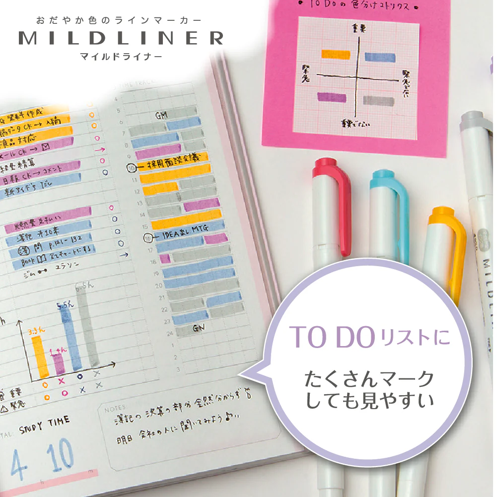 RESTOCK MAY! Zebra Mildliner Milky - Set of 3 - Image 5