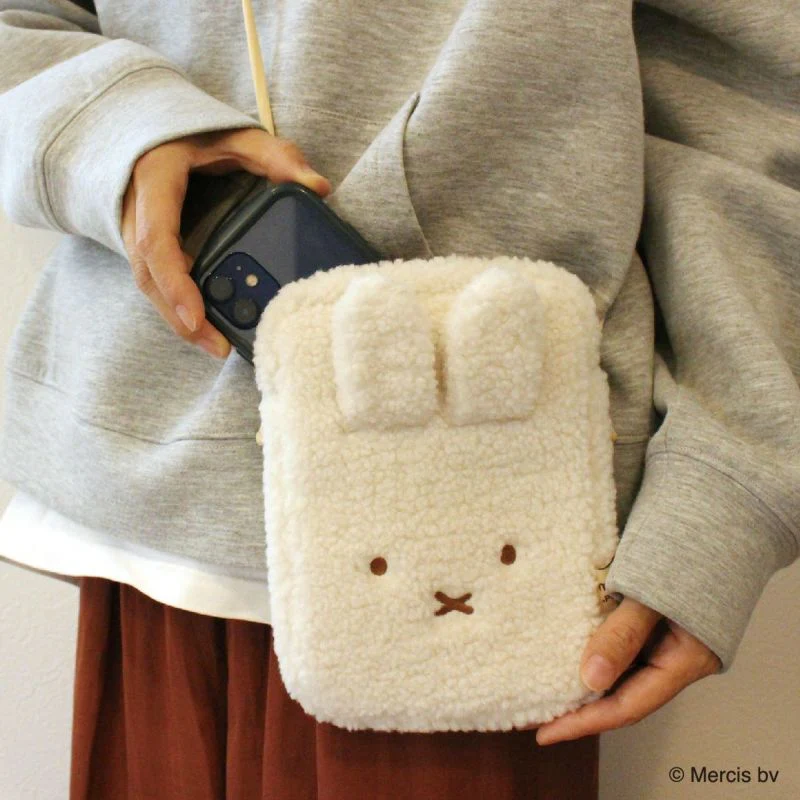 Miffy Boa Short Shoulder Pouch - Image 3