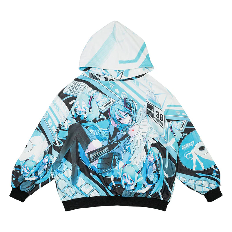 ACDC RAG × Hatsune Miku Hoodie - “Hatsune Miku FOREVER” Edition - Image 18