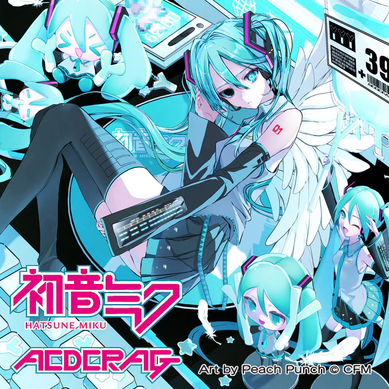 ACDC RAG × Hatsune Miku Hoodie - “Hatsune Miku FOREVER” Edition - Image 2