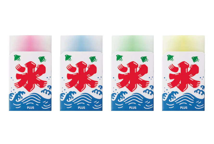 PLUS Air-In Mt. Fuji Eraser - Limited Edition - Summer Festival & Shaved Ice - Image 5