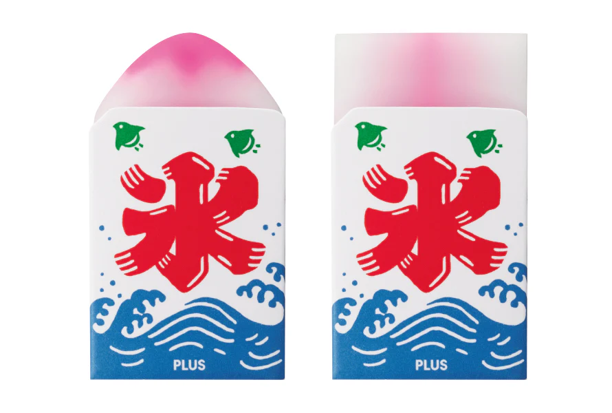 PLUS Air-In Mt. Fuji Eraser - Limited Edition - Summer Festival & Shaved Ice - Image 6