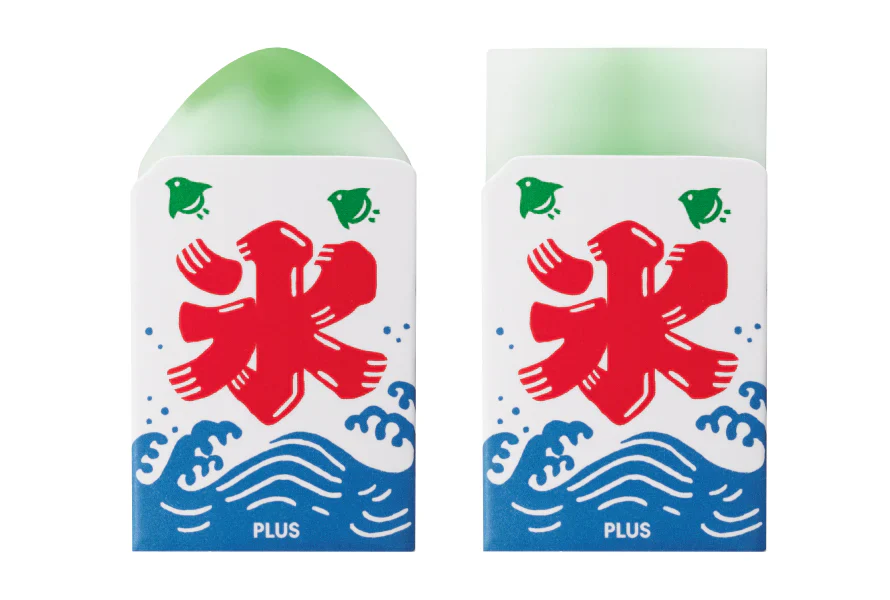 PLUS Air-In Mt. Fuji Eraser - Limited Edition - Summer Festival & Shaved Ice - Image 8