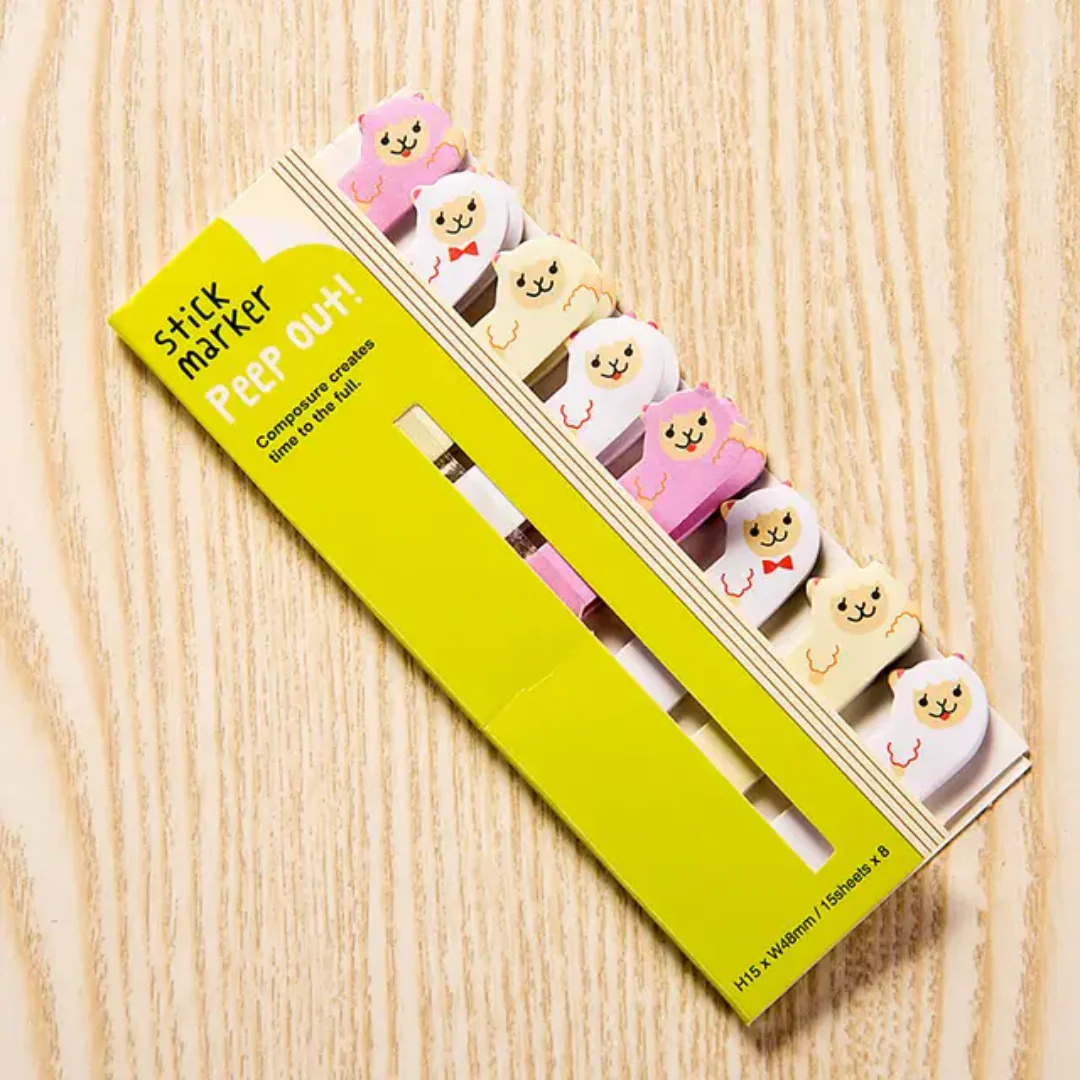 Animal Peep Out! Sticky Notes Page Markers - Image 10