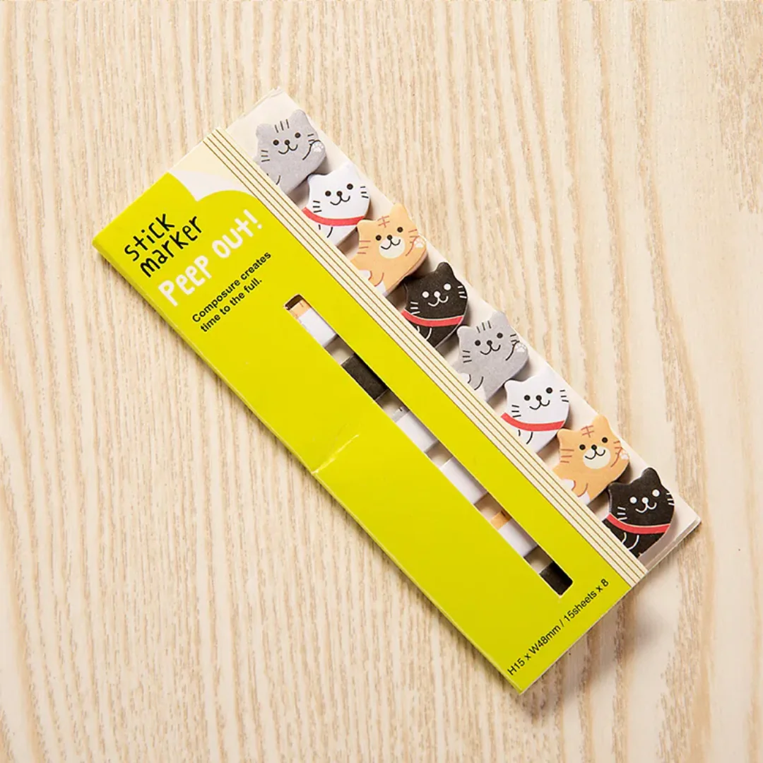 Animal Peep Out! Sticky Notes Page Markers - Image 4