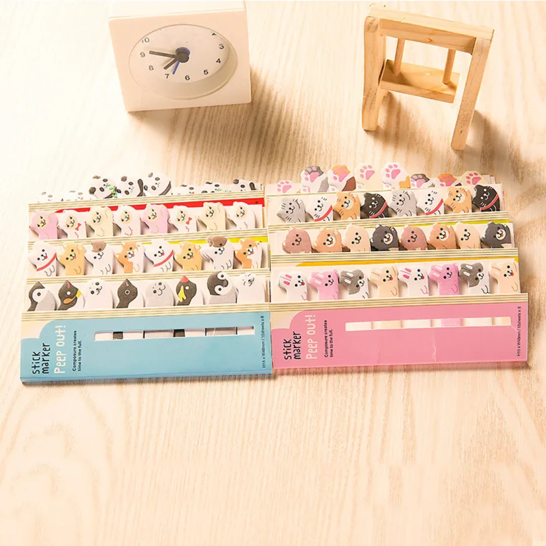 Animal Peep Out! Sticky Notes Page Markers - Image 5