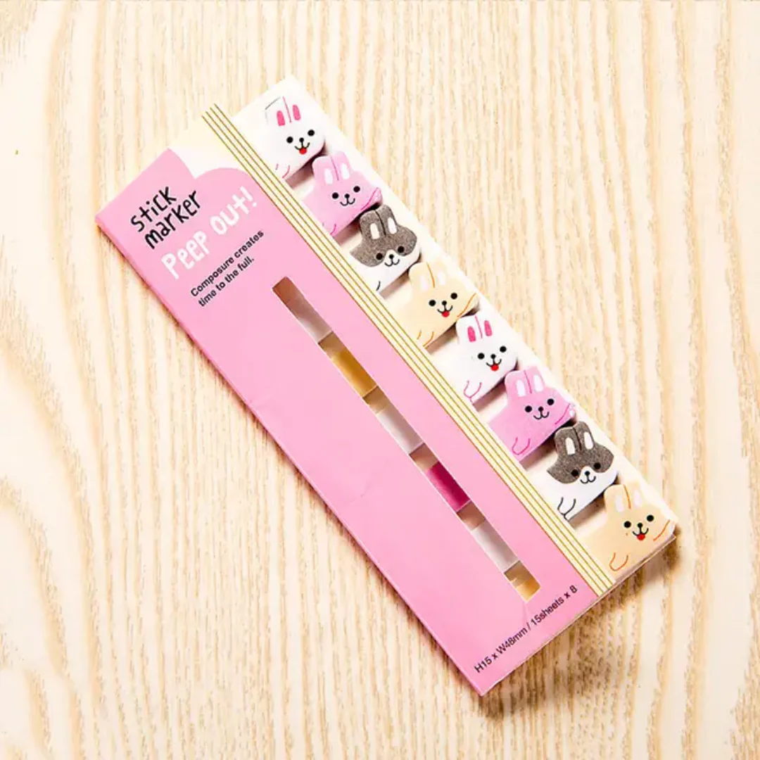 Animal Peep Out! Sticky Notes Page Markers - Image 6
