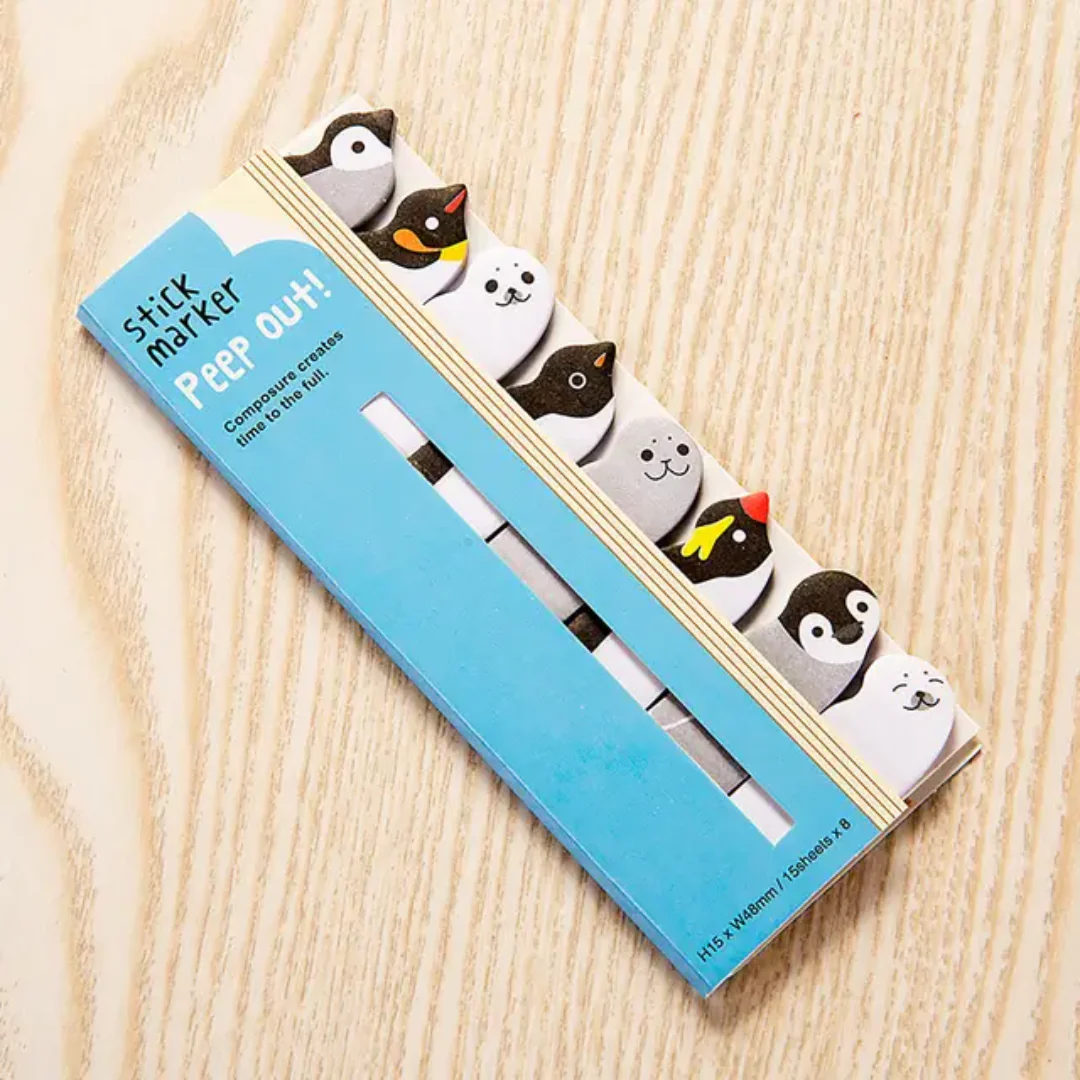 Animal Peep Out! Sticky Notes Page Markers - Image 8