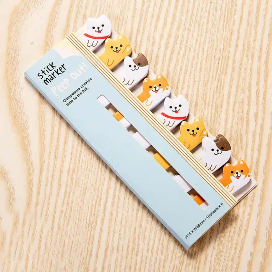 Animal Peep Out! Sticky Notes Page Markers - Image 9
