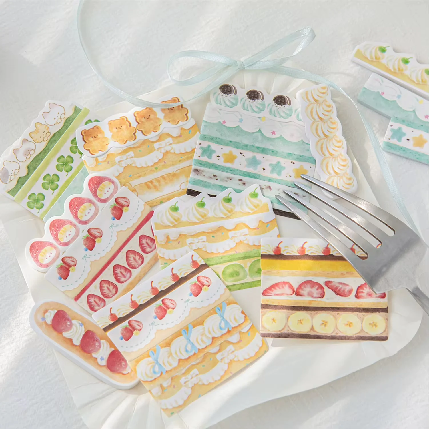 Dessert Layer Sticky Note Bookmarks - Image 2