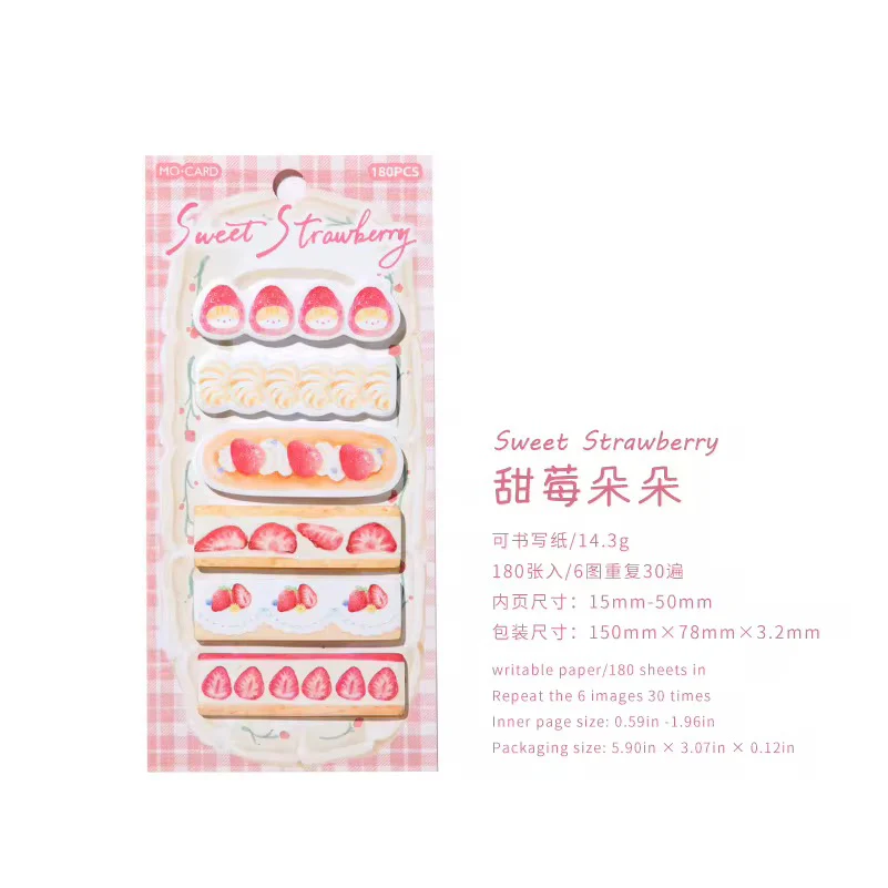 Dessert Layer Sticky Note Bookmarks - Image 5