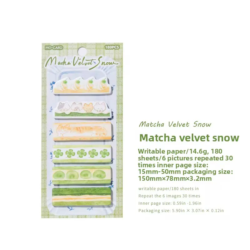 Dessert Layer Sticky Note Bookmarks - Image 6