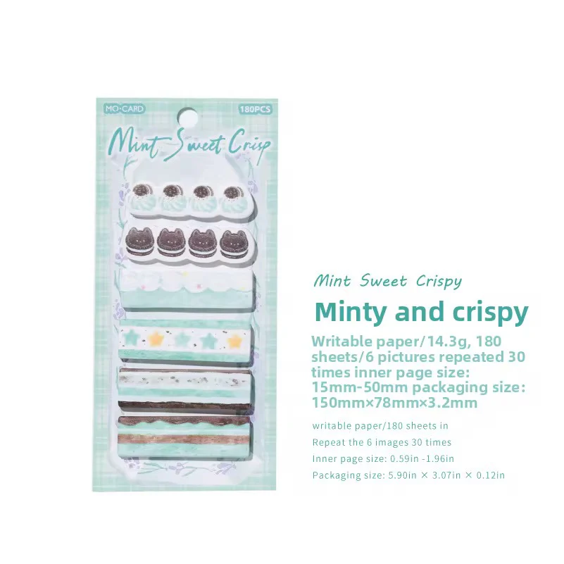 Dessert Layer Sticky Note Bookmarks - Image 8