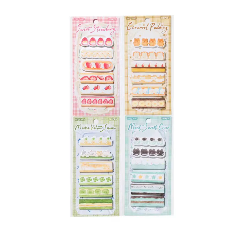 Dessert Layer Sticky Note Bookmarks - Image 9