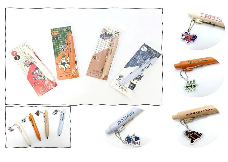 Ob1toy × SANBY × Uni-ball One P Collaboration Gel Pen - Image 2