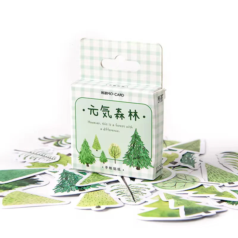 Sticker Box - Forest Trees - 45 Stickers - Image 6