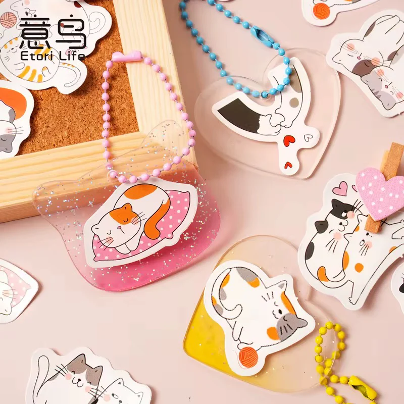 Sticker Box - Cute Cats- 45 Stickers - Image 4