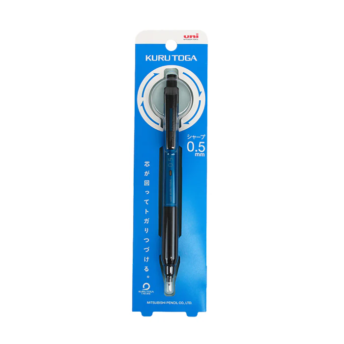 Uni Kuru Toga Mechanical Pencil - Limited Edition KS Model 0.5mm - Blue - Image 4
