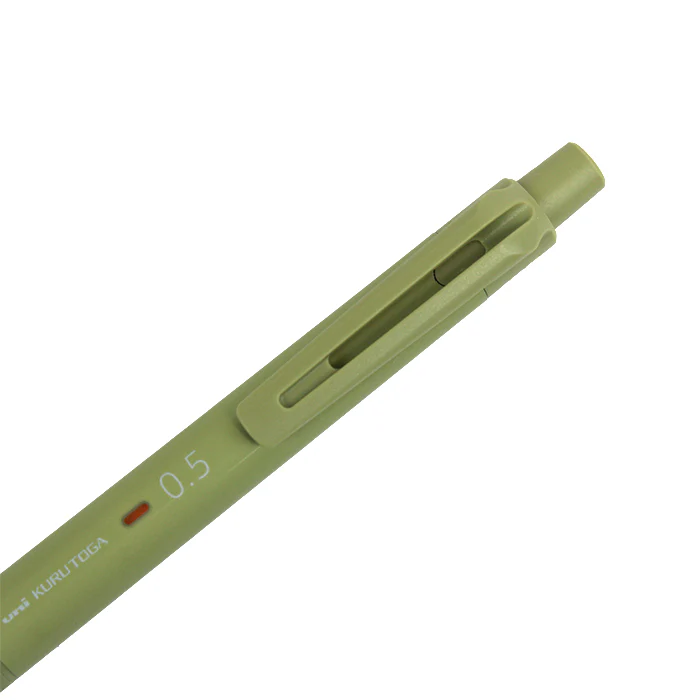 RESTOCK MAY! Uni Kuru Toga Mechanical Pencil - Limited Edition KS Model 0.5mm - Herb Green - Image 3
